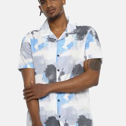 Campus Sutra Men Multicoloured Regular Fit Printed Casual Shirt-9