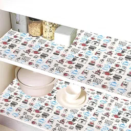 Kuber Industries White & Blue Printed Kitchen Cabinet Shelf Mat-image-92