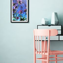 999Store Multicoloured Floral Wall Painting-image-44