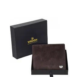 WROGN Men Leather Two Fold Wallet-3