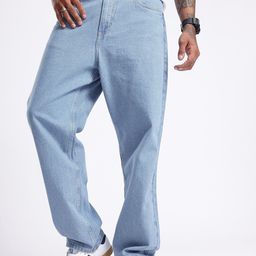 glitchez Men Urban Chill Skater Fit Jeans-image-90