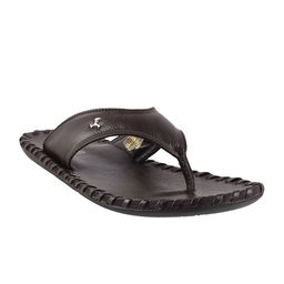 Mochi Men Coffee Brown Leather Sandals-picture-21