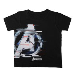 Marvel by Wear Your Mind Boys Black Thanos vPrinted Round Neck T-shirt-image-88