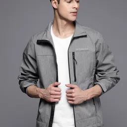 Columbia Men Brand Logo Insulator Outdoor Sporty Jacket-image-85