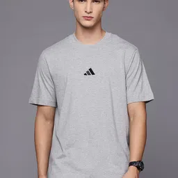 ADIDAS Applique Detail Pure Cotton T-shirt-image-20