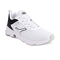 Campus Men White & Black Mesh Running Shoes-54