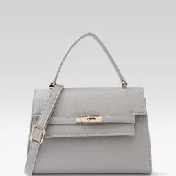 Mast & Harbour Textured Structured Satchel-32