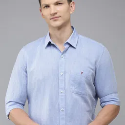 Van Heusen Sport Linen Cotton Slim Fit Casual Shirt-picture-47