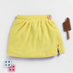 Here&Now X Game Begins Girls Solid Wrap Skirt-picture-9