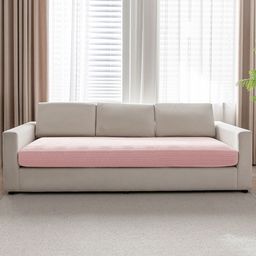 HOKIPO Pink Jacquard 3 Seater Sofa Seat Cover-image-30