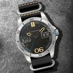 GIORDANO Men Black Analouge Watch FA1050-01-40