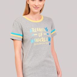 Beverly Hills Polo Club Women Grey Printed Round Neck T-shirt-image-41