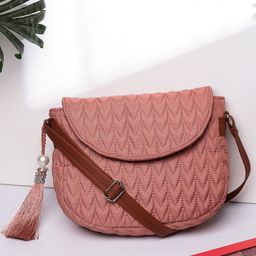 Anekaant Crossbody Sling Bag With Tasselled-48