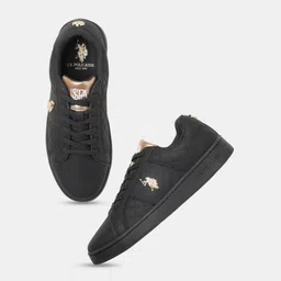 U.S. Polo Assn. Round Toe PU Sneakers-10