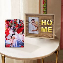 Archies Multicoloured Combo of LED Frame & Greeting Card-picture-29