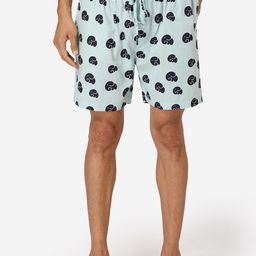 Fluffalump Men Green Printed Lounge Shorts-image-20
