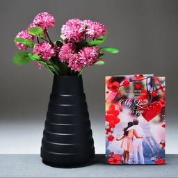 Archies Multicoloured Flower & Greeting Card Gift Set-picture-38