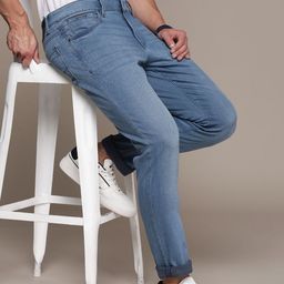 Nautica Men Slim Fit Light Fade Stretchable Jeans-image-99
