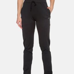 FEMEA Women Black Solid Track Pants-picture-38