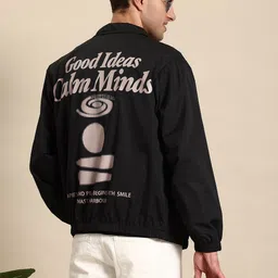 Mast & Harbour Back Typography Printed Tailored Jacket-picture-8