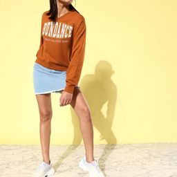 The Roadster Life Co. Typography Printed V-Neck Pullover Sweatshirt-8