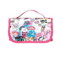 Smily Kiddos Unisex Kids Pink & White Pencil Case-44