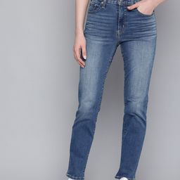 Levis Women 724 Straight Fit High-Rise Heavy Fade Stretchable Jeans-image-86