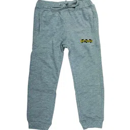 Batman Grey Melange Kids Joggers-image-81