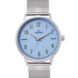 WROGN Men Dial & Stainless Steel Bracelet Style Straps Analogue Watch MFB-PN-DK2599-57