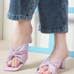 ZENVO Open Toe Block Heels-58