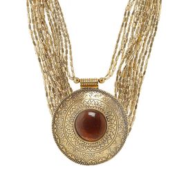 Bamboo Tree Jewels Women Gold-Toned & Handcrafted Necklace-image-30