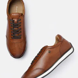 Van Heusen Men Leather Smart Casual Sneakers-picture-36