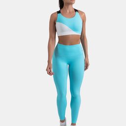 STRCH Women Colourblocked Medium Coverage Bra-11