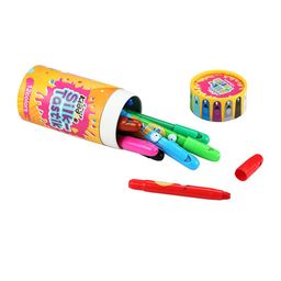 Smily Kiddos Kids Set Of 12 Multicolour Silky Crayons Sticks-image-3