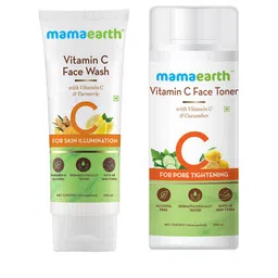 Mamaearth Unisex Set of Vitamin C Toner & Face Wash-19