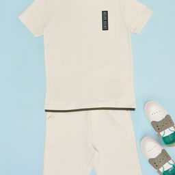 Pantaloons Junior Boys T-shirt with Shorts-image-40