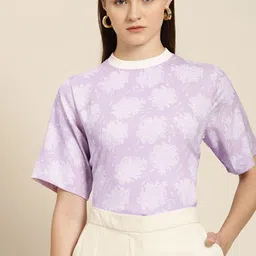 her by invictus Floral Print Top-image-12