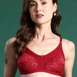DressBerry Floral Laced Full Coverage Anti Odour Bra-26