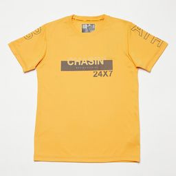 Octave Boys Yellow Printed Round Neck T-shirt-picture-47