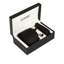 MENSOME Men Brown & Navy Blue Accessory Gift Set-image-17