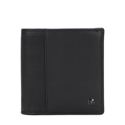 Van Heusen Men Black Solid Leather Card Holder-21