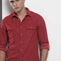 The Indian Garage Co Corduroy Casual Shirt-image-26