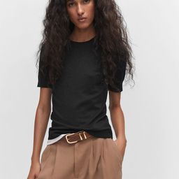 MANGO Women Solid Pullover-28