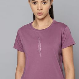 HRX by Hrithik Roshan Typography Printed Rapid-Dry Training T-shirt-picture-34