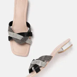 Lino Perros Women Embellished Party Open Toe Flats-66