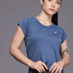 ASICS Raglan Sleeves Quick Drying & Moisture Wicking Slim Fit Running T-shirt-image-49