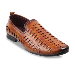 WALKWAY by Metro Men Tan Shoes-image-43