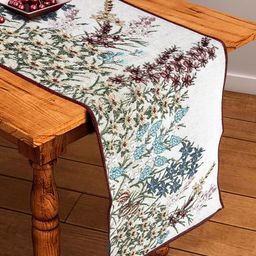 BELLA TRUE Multicoloured Floral Printed Table Runner-3