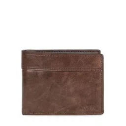 Alvaro Castagnino Men Brown Solid Two Fold Wallet-58
