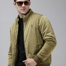 U.S. Polo Assn. Denim Co. Mock Collar Bomber Jacket-picture-9